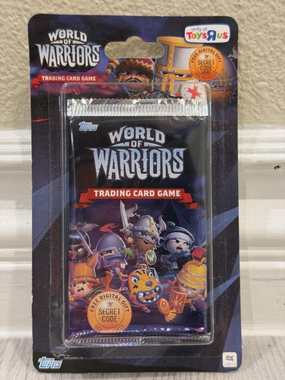 2015 Topps World of Warriors TCG Booster Pack Sealed Toys R Us
